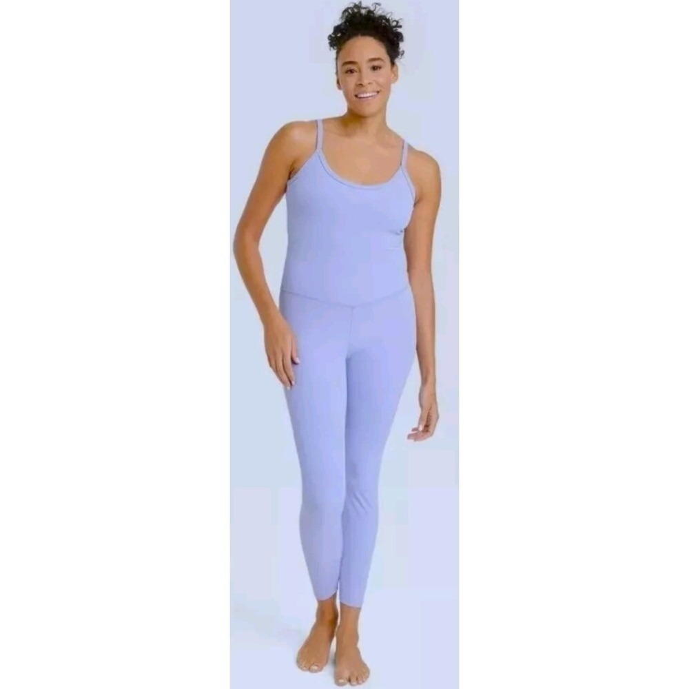 All in Motion Jumpsuit Workout Fitness Backless Lilac‎ Purple 3X NWT